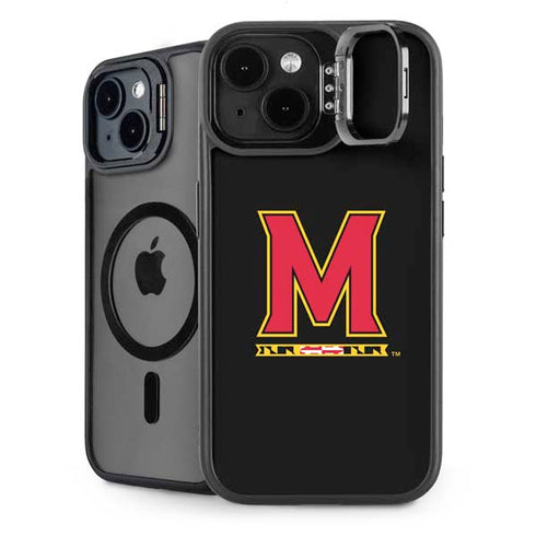 University of Maryland M Logo iPhone 15 Kickstand Case